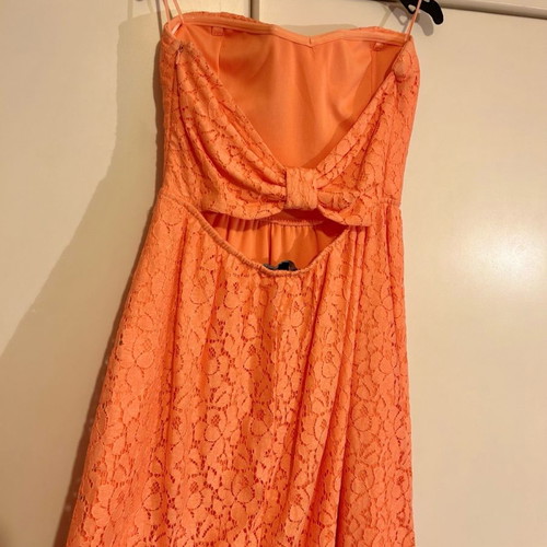 Coral dress Tally Weijl used, size 36 (S)