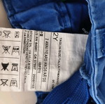 Σετ United Colors of Benetton βαμβακερό t-shirt και σορτς σαν καινούργιο, μπλε και τιρκουάζ