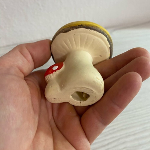 Ceramic decorative mushroom like new
