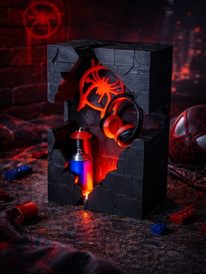 Decorative lamp inspired by Miles Morales like new