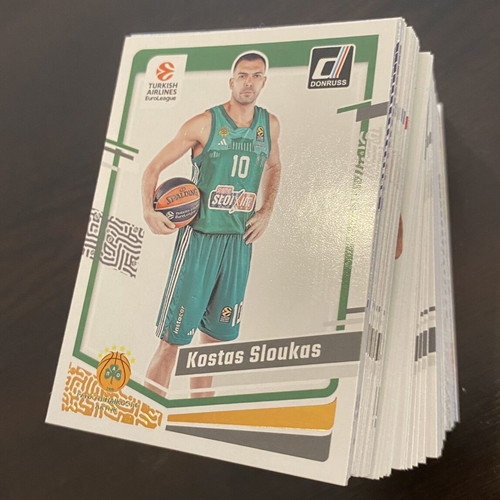 Euroleague Donruss-Contenders pack of 100 cards new