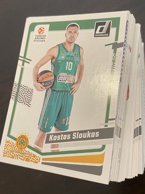 Euroleague Donruss-Contenders pack of 100 cards new