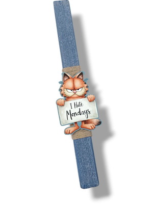 Λαμπάδα για εφήβους και ενήλικες 32εκ μπλε, καινούργια