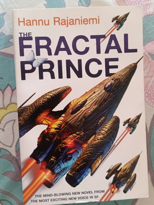 The Fractal Prince book, like new, slight leaf discoloration