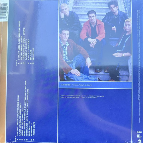 NSYNC Anniversary Edition vinyl record new