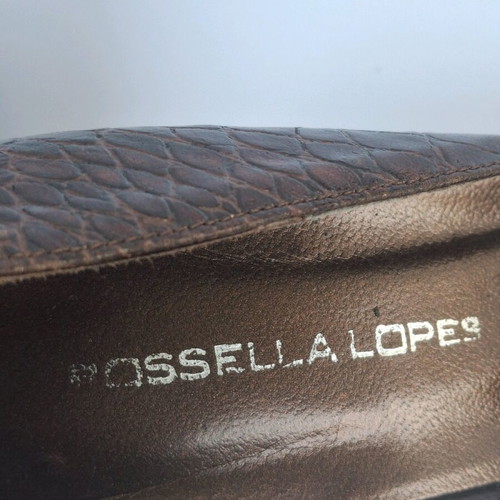 Rossella Lopes pumps size 39 like new, brown
