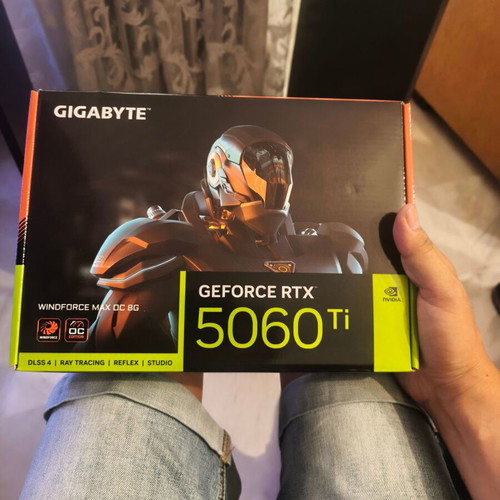 Gigabyte GeForce RTX 5060 Ti 8GB GDDR7 Windforce Max OC graphics card sealed