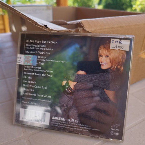 Whitney Houston CD original sealed