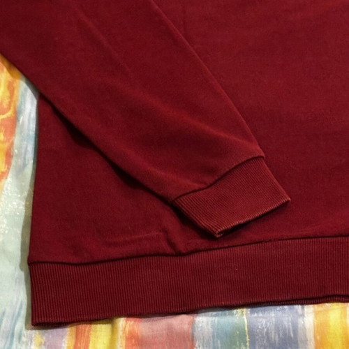 Bershka sweatshirt used, burgundy, size M