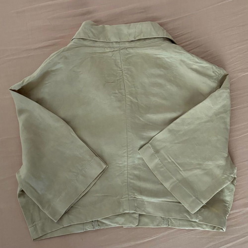 Bershka Cropped Shirt like new, size XS, beige