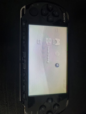 Sony PSP 3004 handheld console, black