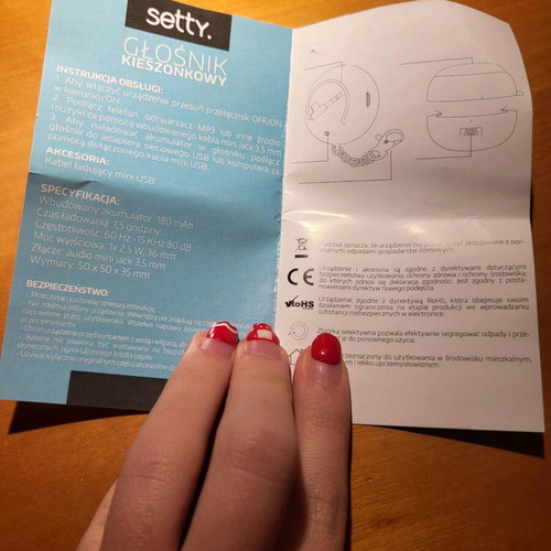 Pocket Speaker new, portable, small