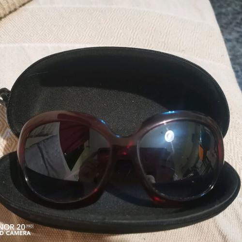 Ray-Ban RB4113 sunglasses used, degrade lenses