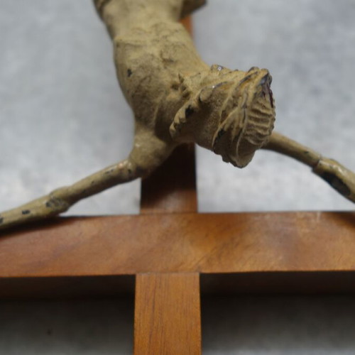 Crucifix used on wooden cross vintage
