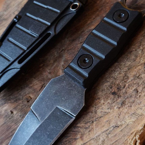 Kizlyar Yozh Wild Tactical Black Bushcraft hunting survival camping knife new
