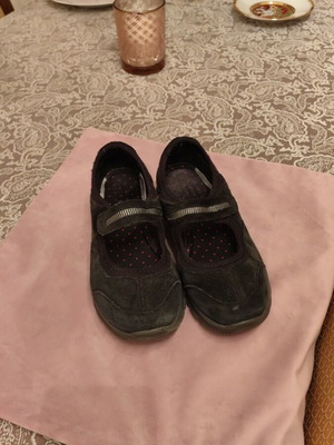 Skechers ballerina shoes like new, black, size 38.5