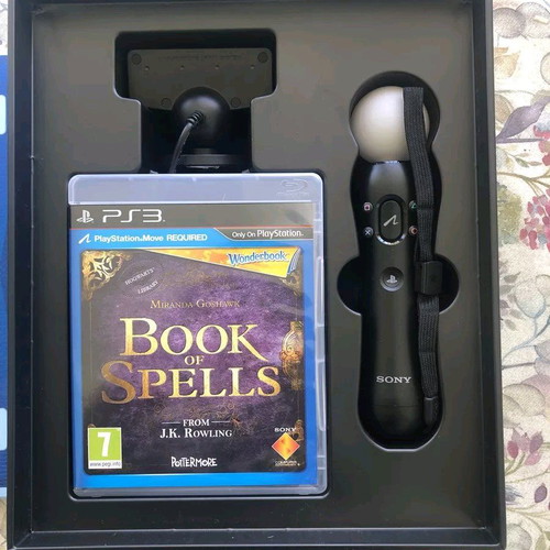 Harry Potter Book of Spells PlayStation 3 game, Greek edition, complete set
