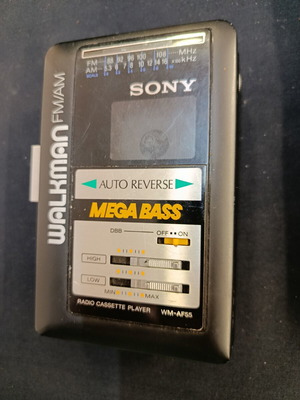 Sony Walkman WM-AF55 κασετόφωνο μεταχειρισμένο, μη λειτουργικό