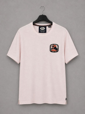 Petrol Industries men's T-shirt soft pink XXXL like new, cotton