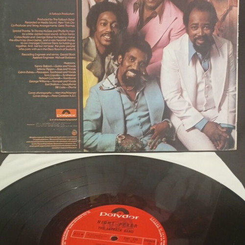 Night Fever The Fatback Band vinyl used in very good condition