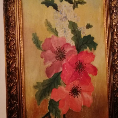 Vintage Wildflower Frame