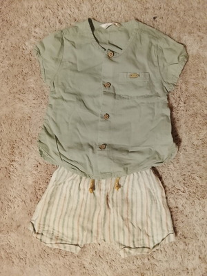 Baby clothing set Mayora cotton like new for 6-9 months