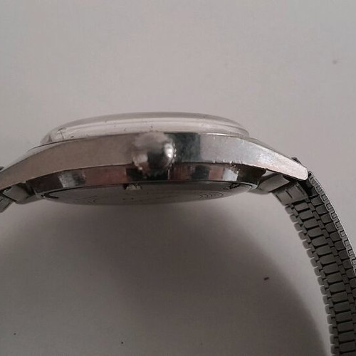 Seiko 17 Rubins wristwatch used manual men's waterproof 1960