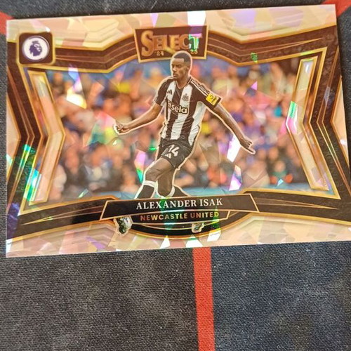 Panini Select Premier League 2024/25 Alexander Isak Field Level #233 Ice Prizm Newcastle United