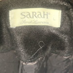 Sarah jacket like new, brown suede look, size L