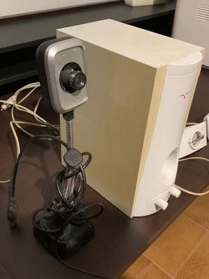 Computer speakers and camera used, bundle
