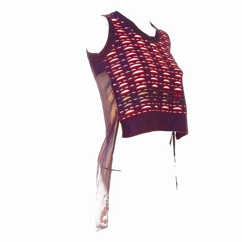 Asymmetric blouse Waagon Paris used, size XS
