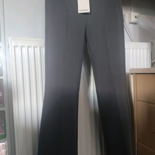 Bershka gray pants new with tags