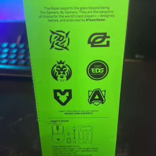 Razer DeathAdder V3 Pro gaming mouse, new