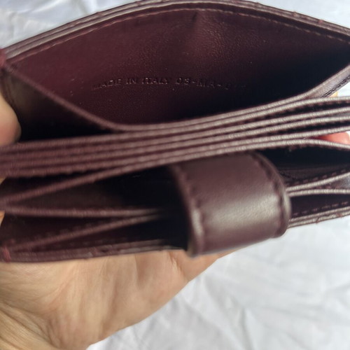 Dior cardholder used with slight edge wear