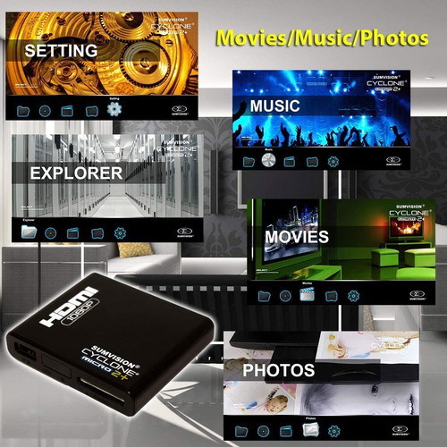 Cyclone Micro 2+ media player new