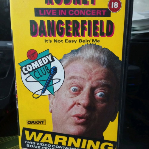 Rodney Dangerfield Live in Concert VHS without Greek subtitles