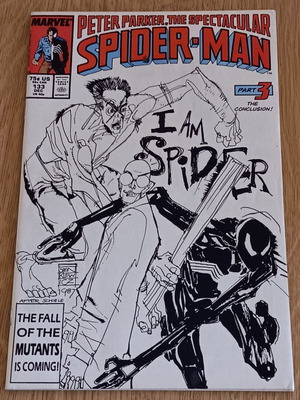 Spectacular Spider-Man (1976) #133 used Marvel comic