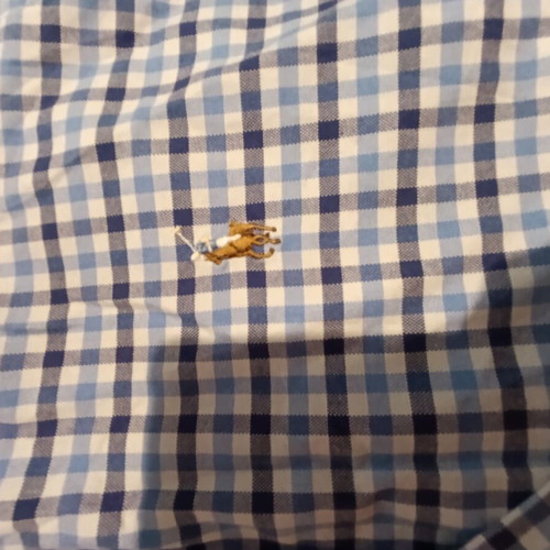 Ralph Lauren men's striped shirt new, 100% cotton, size M