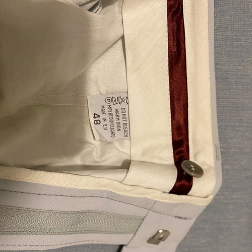 Manuel suit with vest very light blue like new