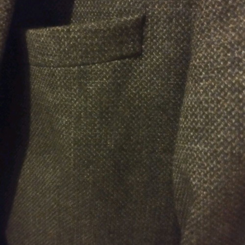 Men's jacket dark gray like new, size 50, 70% wool