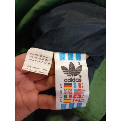 Adidas Vintage 90s Windbreaker Green Size M used