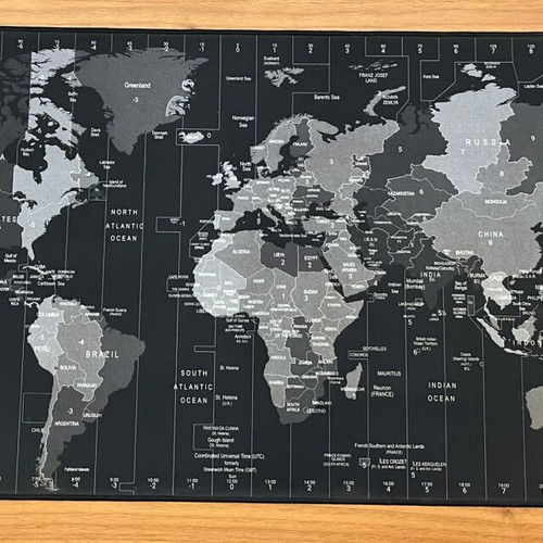 Natec Time Zone Map mouse pad like new