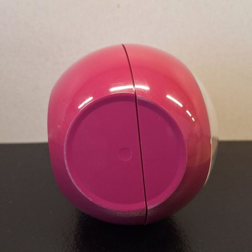 Blessing vintage 1970s pink egg-shaped alarm clock, West Germany