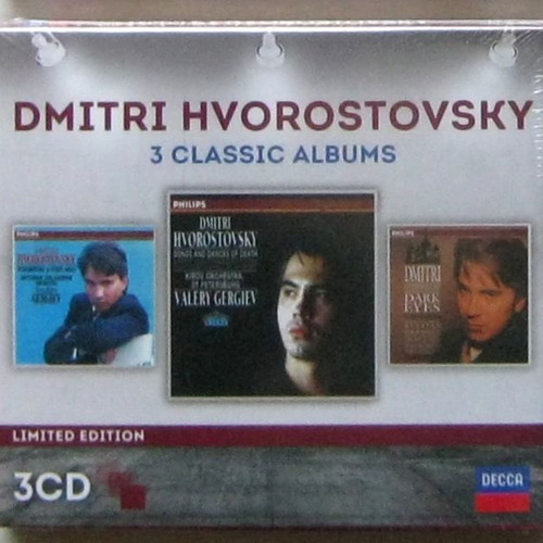 Dmitri Hvorostovsky 3 classic albums sealed, classical music