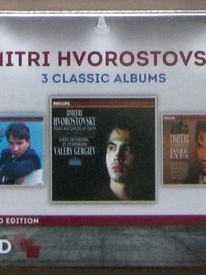 Dmitri Hvorostovsky 3 κλασικά άλμπουμ σφραγισμένα, κλασική μουσική