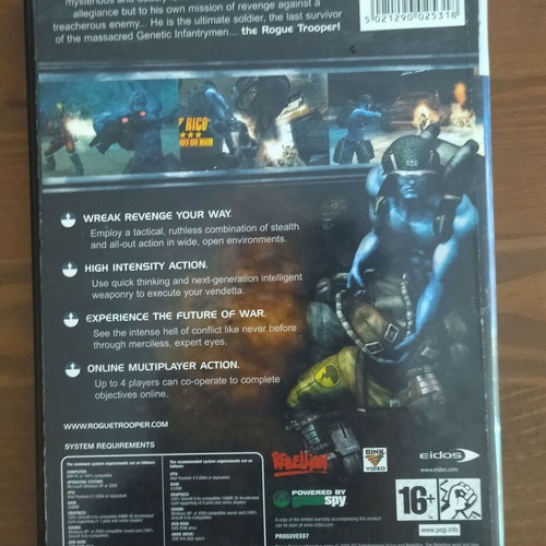 Rogue Trooper PC used action game