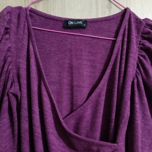 Wool dress Online used, size M, purple
