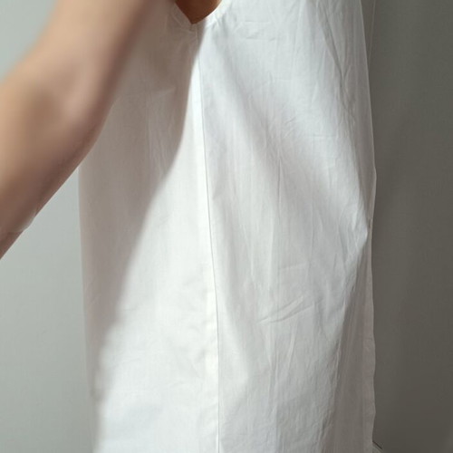 Rut & Circle Lovisa White Cotton Padded Shirt M New