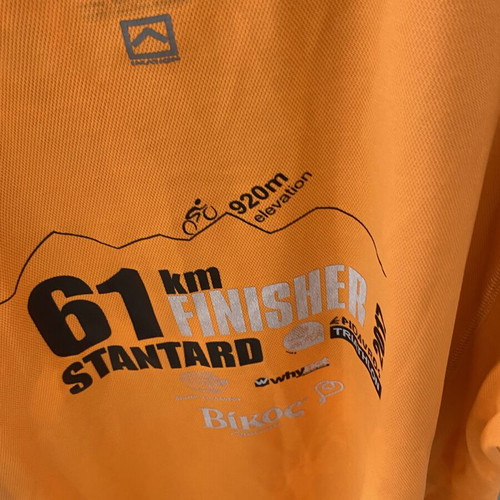 Triathlon collector's shirt from Epidaurus race, like new, size L