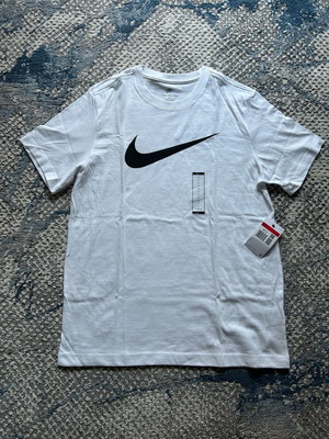 Nike short-sleeve shirt new, white, size L